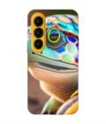 Custom Printed Case Cover for Itel A95 (5G) close up cute turtle