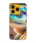 Custom Printed Case Cover for Lava Shark close up cute turtle