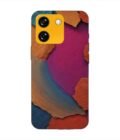 Custom Printed Case Cover for Lava Yuva Smart closeup color textured surface