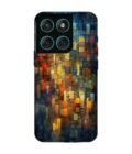 Custom Printed Case Cover for Motorola Moto Edge 60 Fusion (5G) close up colorful mosaic squares shapes