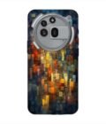 Custom Printed Case Cover for Nothing Phone 3A Pro close up colorful mosaic squares shapes