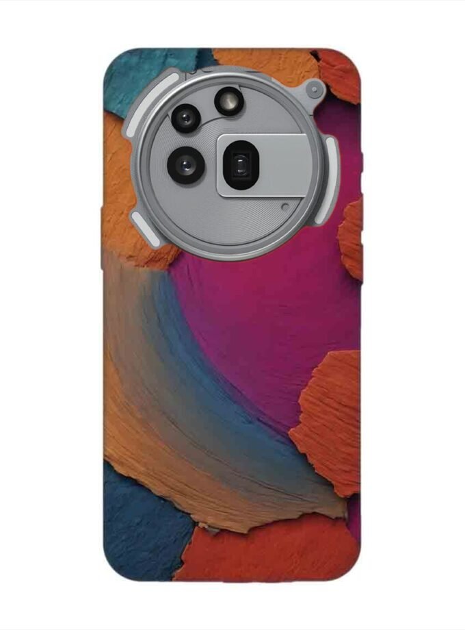 Custom Printed Case Cover for Nothing Phone 3A Pro closeup color textured surface