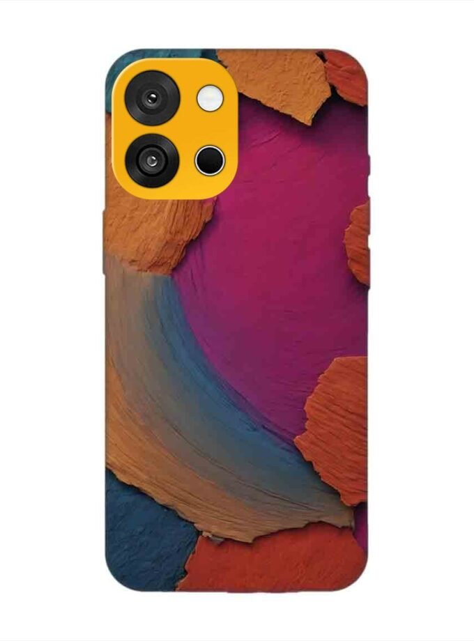 Custom Printed Case Cover for Oneplus 13T (5G) closeup color textured surface