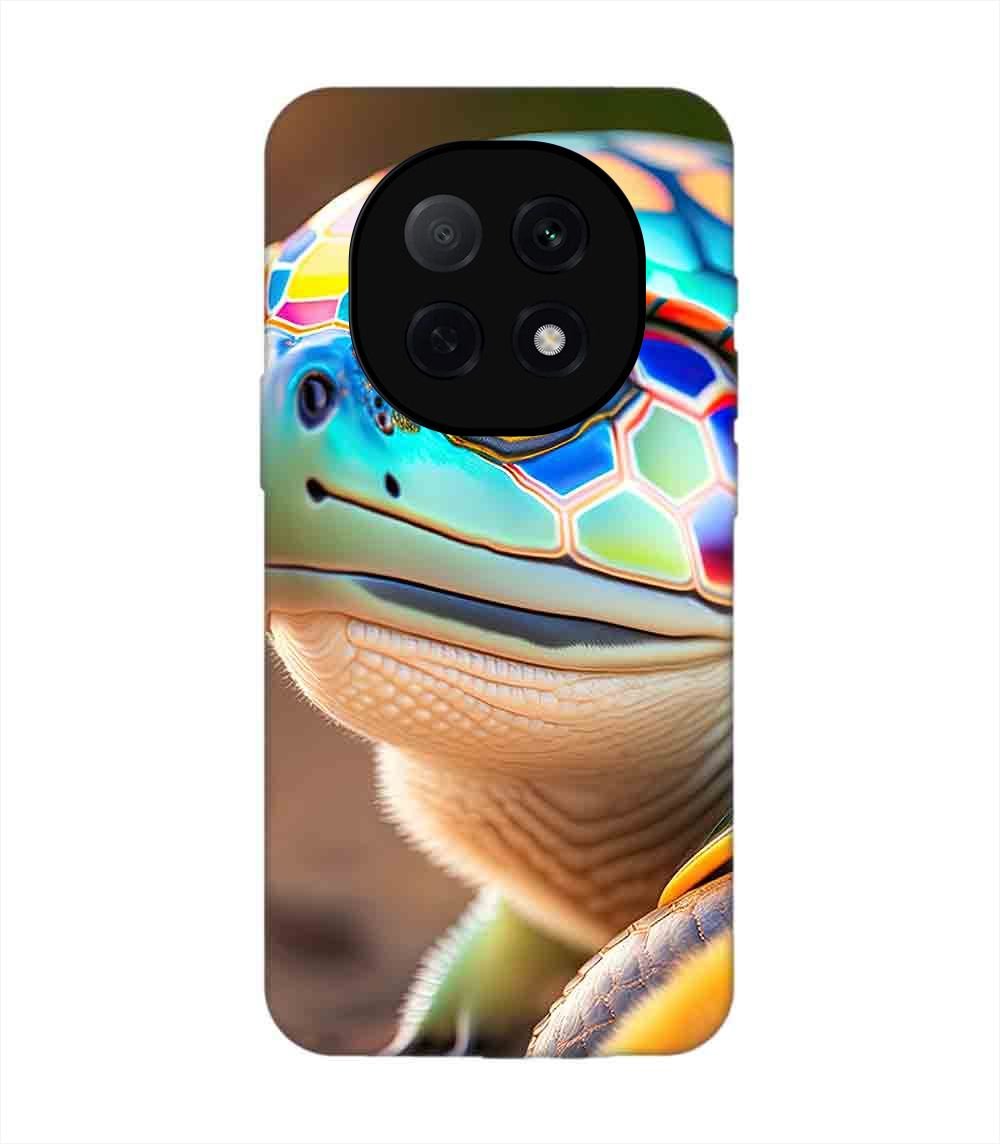 Custom Printed Case Cover for Oppo F29 Pro (5G) close up cute turtle
