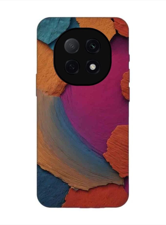 Custom Printed Case Cover for Oppo F29 Pro (5G) closeup color textured surface
