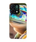 Custom Printed Case Cover for Oppo Reno 14 (5G) close up cute turtle