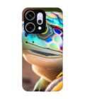 Custom Printed Case Cover for Oppo Reno 14 Pro (5G) close up cute turtle