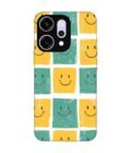 Custom Printed Case Cover for Oppo Reno 14 Pro (5G) close up pattern smiley faces