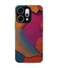 Custom Printed Case Cover for Oppo Reno 14 Pro (5G) closeup color textured surface