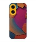 Custom Printed Case Cover for Poco C71 (4G) closeup color textured surface