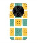 Custom Printed Case Cover for Poco M7 (5G) close up pattern smiley faces
