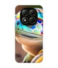 Custom Printed Case Cover for Poco X7 (5G) close up cute turtle