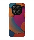 Custom Printed Case Cover for Poco X7 (5G) closeup color textured surface