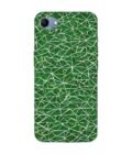 Custom Printed Case Cover for Realme 1 close up green white geometric pattern