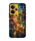Custom Printed Case Cover for Realme 14T (5G) close up colorful mosaic squares shapes