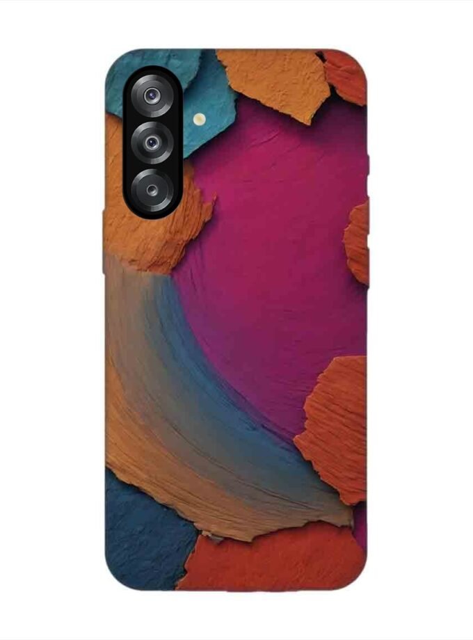 Custom Printed Case Cover for Samsung Galaxy A26 (5G) closeup color textured surface