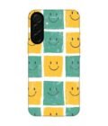 Custom Printed Case Cover for Samsung Galaxy A36 (5G) close up pattern smiley faces