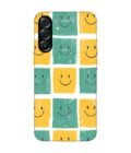 Custom Printed Case Cover for Samsung Galaxy A56 (5G) close up pattern smiley faces