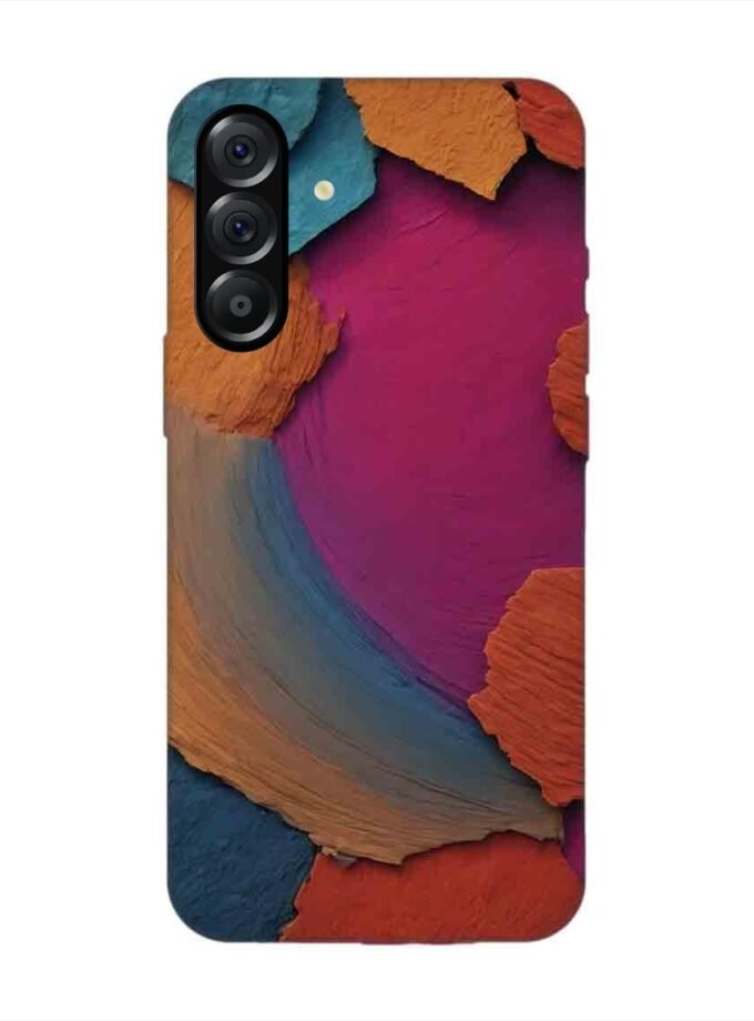 Custom Printed Case Cover for Samsung Galaxy A56 (5G) closeup color textured surface