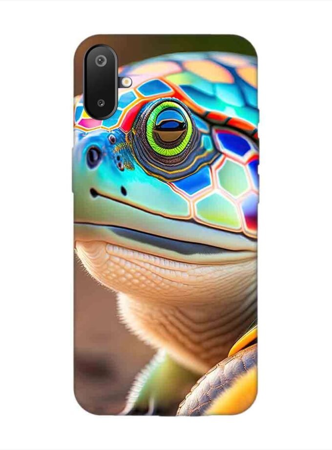 Custom Printed Case Cover for Samsung Galaxy F06 close up cute turtle