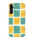 Custom Printed Case Cover for Samsung Galaxy F16 (5G) close up pattern smiley faces