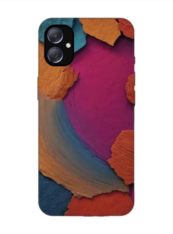 Custom Printed Case Cover for Samsung Galaxy M05 closeup color textured surface