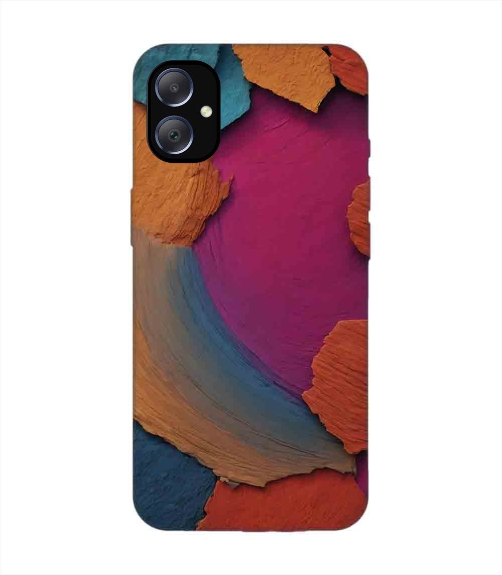 Custom Printed Case Cover for Samsung Galaxy M05 closeup color textured surface