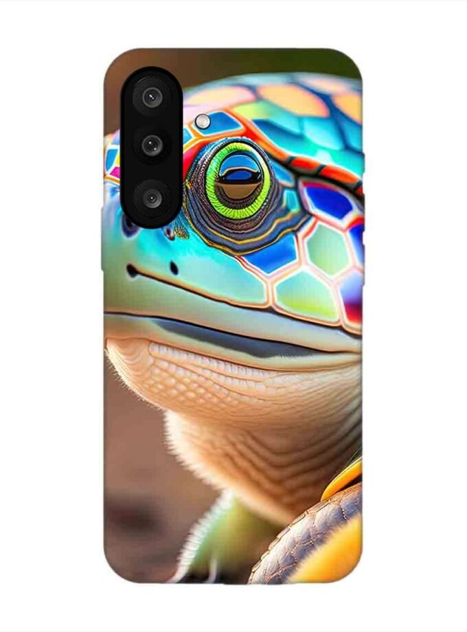 Custom Printed Case Cover for Samsung Galaxy M56 (5G) close up cute turtle