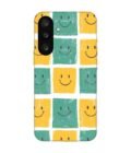 Custom Printed Case Cover for Samsung Galaxy M56 (5G) close up pattern smiley faces