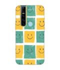 Printed Mobile Back Covers for Tecno Camon 15 Pro close up pattern smiley faces