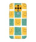 Printed Mobile Back Covers for Tecno Camon 16 Pro close up pattern smiley faces