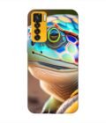 Printed Mobile Back Covers for Tecno Camon 17 Pro close up cute turtle