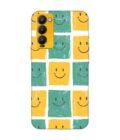 Printed Mobile Back Covers for Tecno Camon 18 close up pattern smiley faces