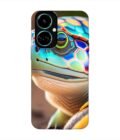 Printed Mobile Back Covers for Tecno Camon 19 close up cute turtle