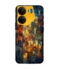 Printed Mobile Back Covers for Tecno Camon 20 Pro (5G) close up colorful mosaic squares shapes