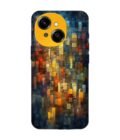 Custom Printed Case Cover for Tecno Pop 9 (4G) close up colorful mosaic squares shapes