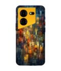 Printed Mobile Back Covers for Tecno Pova 5 Pro (5G) close up colorful mosaic squares shapes
