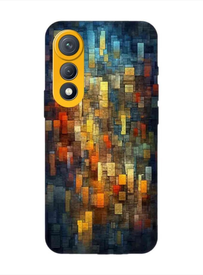 Custom Printed Case Cover for Tecno Pova Curve (5G) close up colorful mosaic squares shapes