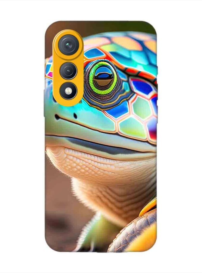 Custom Printed Case Cover for Tecno Pova Curve (5G) close up cute turtle