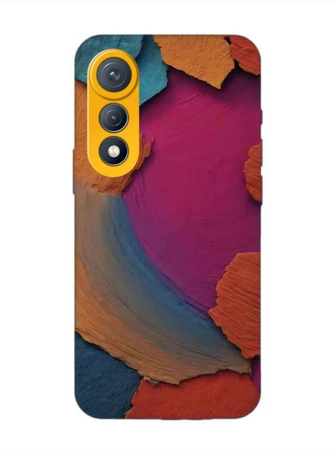 Custom Printed Case Cover for Tecno Pova Curve (5G) closeup color textured surface