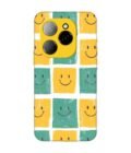 Printed Mobile Back Covers for Tecno Spark 20 Pro (5G) close up pattern smiley faces
