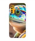Printed Mobile Back Covers for Tecno Spark 5 close up cute turtle