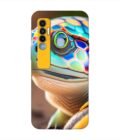 Printed Mobile Back Covers for Tecno Spark 7 Pro close up cute turtle