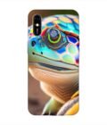 Printed Mobile Back Covers for Tecno Spark Go (2019) close up cute turtle