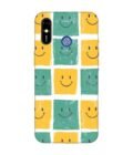 Printed Mobile Back Covers for Tecno Spark Go (2019) close up pattern smiley faces