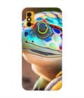 Printed Mobile Back Covers for Tecno Spark Go (2021) close up cute turtle