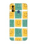 Printed Mobile Back Covers for Tecno Spark Go (2021) close up pattern smiley faces