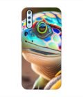Printed Back Cover for Vivo S1 Close Up Cute Turtle