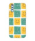 Printed Back Cover for Vivo S1 Close Up Pattern Smiley Faces