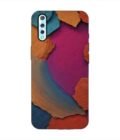 Printed Back Cover for Vivo S1 Closeup Color Textured Surface